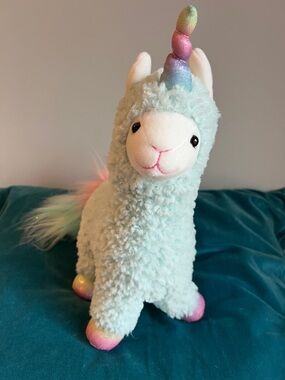 Unicorn/llama Gund stuffed animal